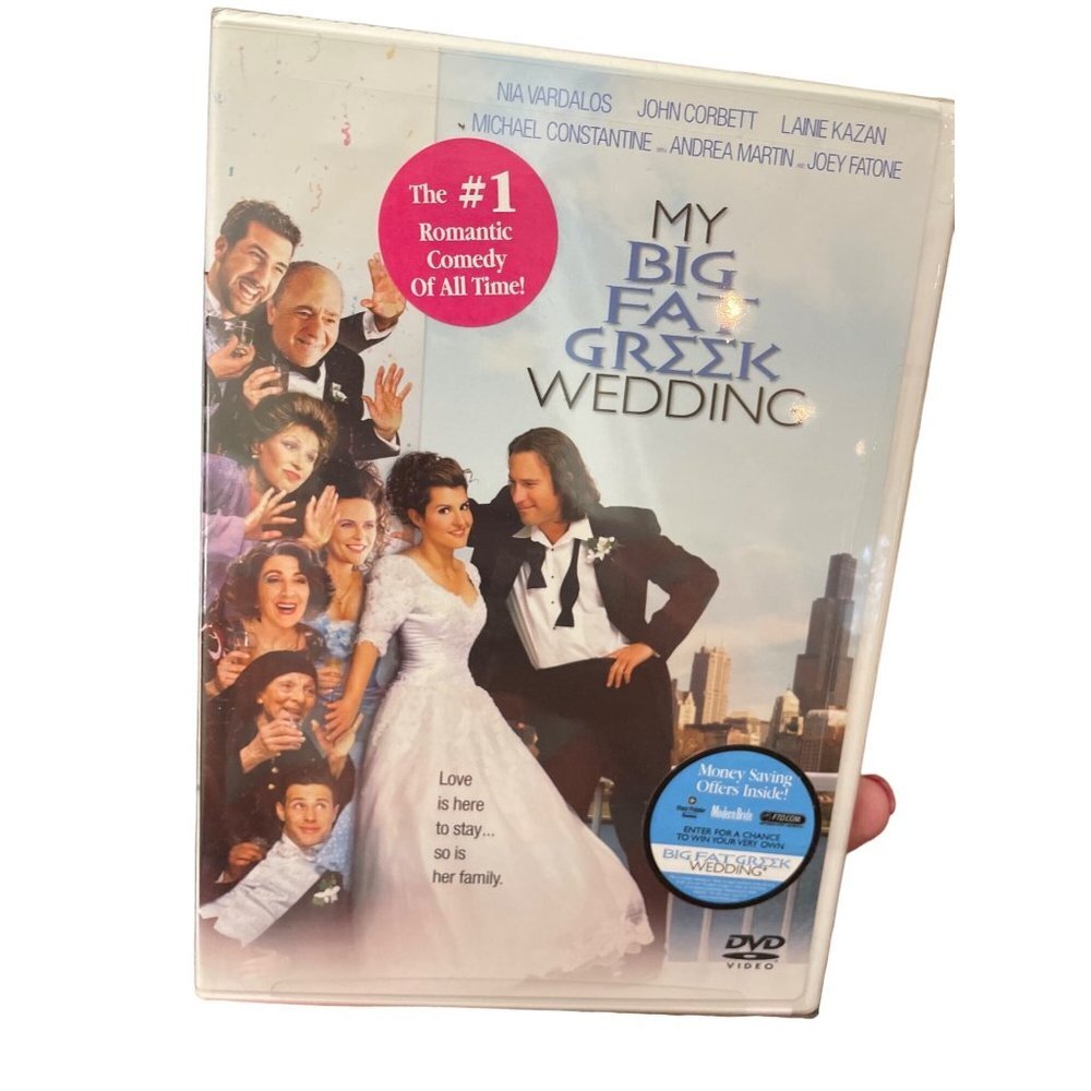 My Big Fat Greek Wedding DVD Movie Nia Vardalos John Corbett